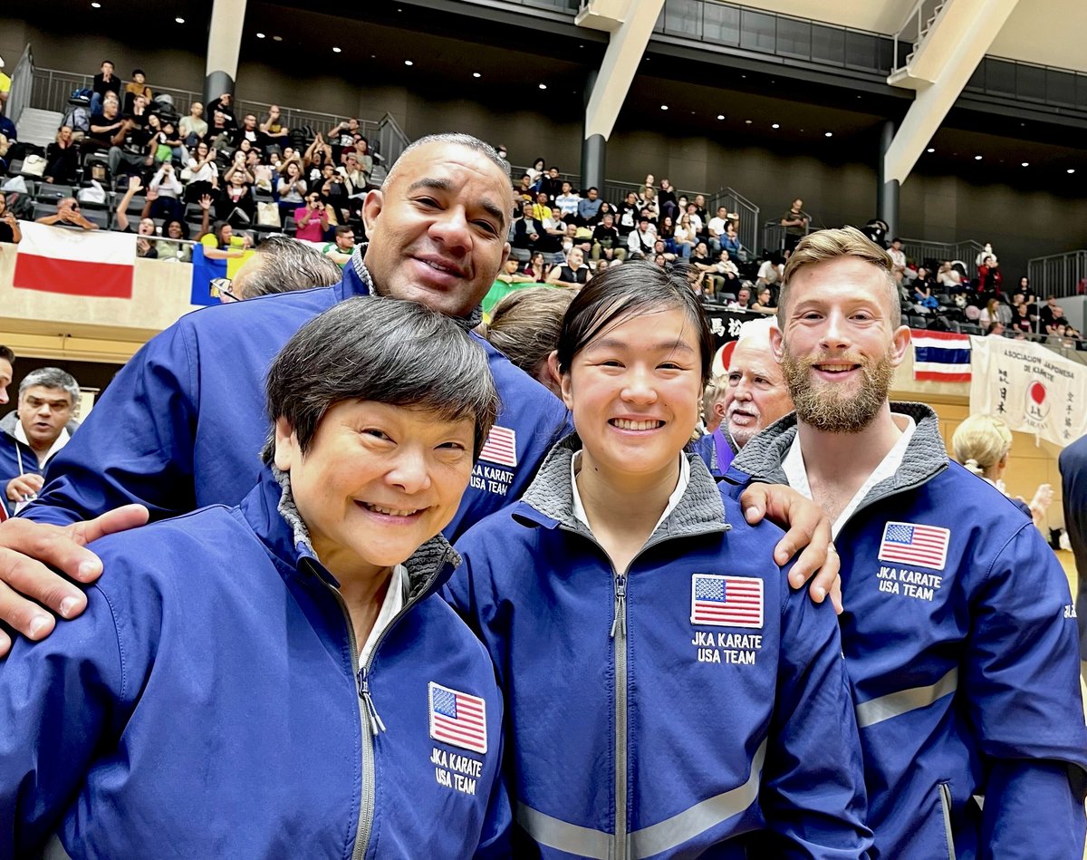 JKA Karate USA Team at the World Championships
