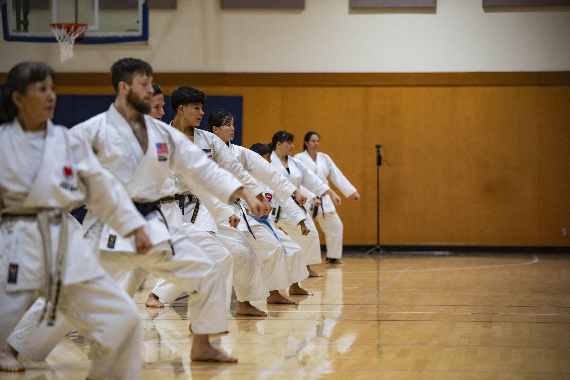Inside the JKA NorCal dojo