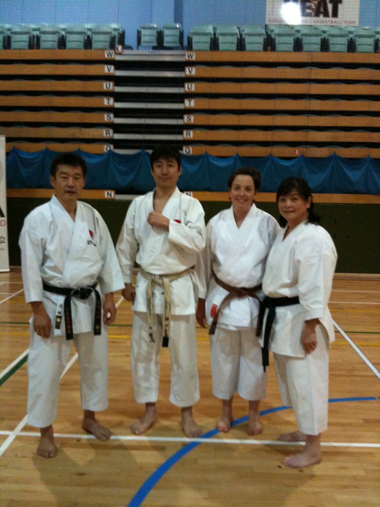 Sensei Ohta and Sensei Naka